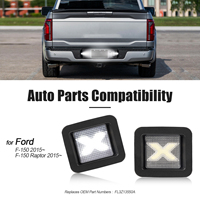 Lampe de plaque d'immatriculation LED de style X pour Ford F-150 Raptor 2015-2024, feux arrière de camionnette, ensemble FL3Z13550A, 2 pièces