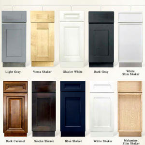 Vietnam Factory Wholesale RTA American Style Kitchen Solid Wood Cabinet With Full Height Door - Product Image 1