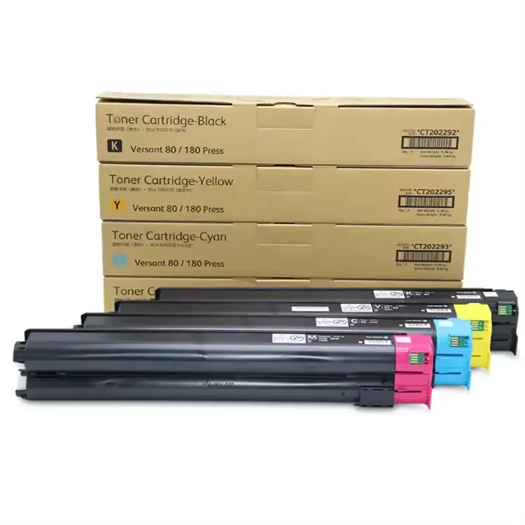 Cartouches de toner Versant 80 180 280 de qualité d'origine pour presse Xerox V80 V180 V280