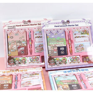 Novedades Venta final Muzili Hand Account Starter Set Kawai Color Cute Gift Journaling Stickers Set para <span class=keywords><strong>adolescentes</strong></span> - Product Image 6