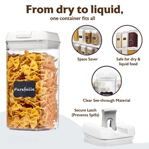 Best-selling Press-to-Seal Vacuum Storage Jar <b>Flour</b> Snack Cereals Storage <b>Container</b> Household Storage tank for Kitchen Organizer - Product Image 2