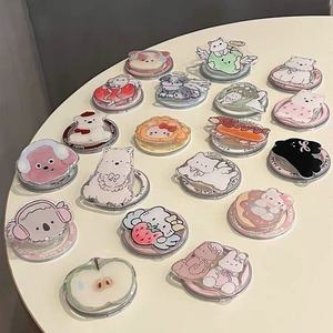 Support de téléphone portable en acrylique Kunshan <span class=keywords><strong>Krell</strong></span>, personnalisable par sublimation, avec poignée magnétique personnalisée - Product Image 2