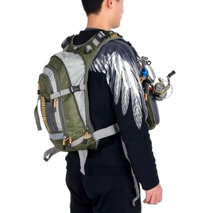 Chaleco de pesca multibolsillo Bolsa de pecho de pesca con mosca multifuncional Chaleco Mochila de 7 bolsillos Ropa cómoda para pescadores - Product Image 3