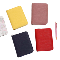 Diskon besar dompet penyimpan kartu kulit 15 Slot Premium dengan perlindungan RFID saku koin Zippy dan tali pergelangan tangan dapat dilepas