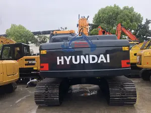 Iyi durumda kullanılan Hyundai R220 hidrolik paletli kazıcı 20Ton ikinci el ekskavatör