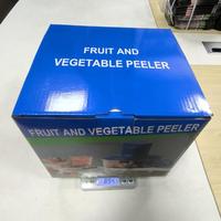 Éplucheur de fruits électrique entièrement automatique en plastique, pour raisins, ail et légumes verts, avec lame intelligente en acier inoxydable, pour usage domestique et commercial
