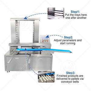ORME Machine d'alignement automatique et multifonctionnelle pour boulettes Siomai Maamoul Cookie Bread Tray Arrangement en boulangerie - Product Image 3