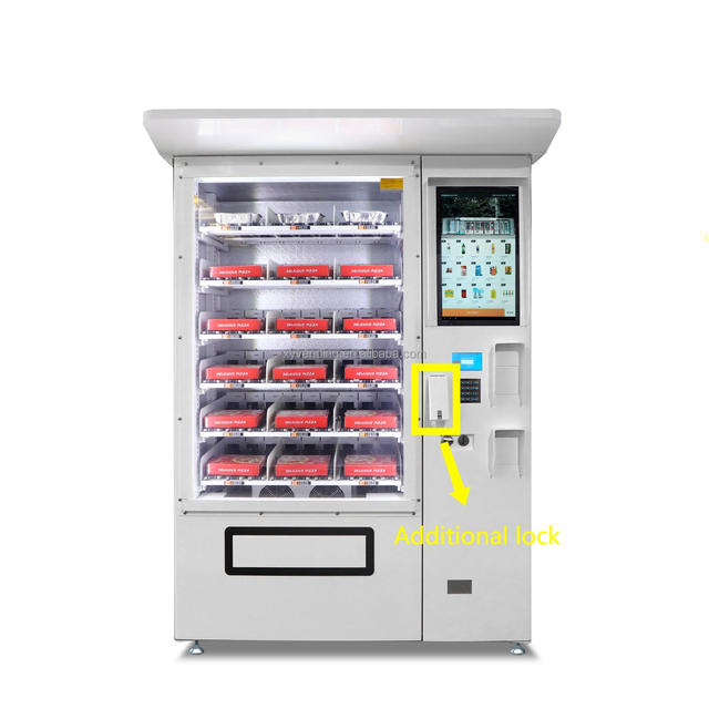 Outdoor Snack and Beverage Vending Machines with Waterproof and Anti-violent Damage Features