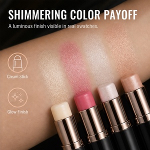 ไฮไลท์เตอร์แบบแท่ง 4 เฉดสี กันน้ำ วีแกน ผลิตจากแร่ธาตุ สำหรับแต่งหน้าใบหน้า แบบหมุนขึ้น - Product Image 4