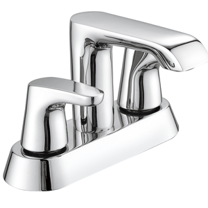 Robinet mélangeur à double poignée, origine Chine, fabriqué en laiton avec traitement de surface chromé - Product Image 1