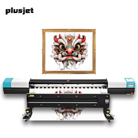 Plusjet Factory Sale 3.2m Großformat ECO Solvent Ink UD-32R8AA + für GALAXY Eco Solvent Drucker mit Epson I3200-E1 Druckkopf
