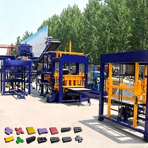 Macchina Automatica QT6-15 per la Produzione di Blocchi Cavi in Calcestruzzo, Adattabile a Varie Materie Prime - Product Image 1