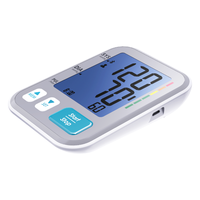 TRANSTEK Ultra-mince et léger grand écran LCD numérique automatique Bluetooth moniteur de mesure de la pression artérielle bras Machine de Test BP