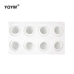 Cetakan Kue Pinus Bentuk Kerucut 8 Lubang Silikon Titik Barat Kecil Prancis Cetakan Kue Silikon - Product Image 3