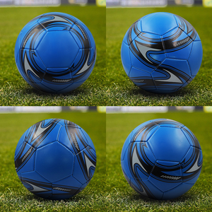 Alta calidad profesional tamaño personalizado 5 4 3 PU cuero PVC balón de fútbol equipo de protección para niños adultos partido de Fútbol - Product Image 1