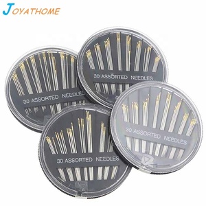 Juego <span class=keywords><strong>de</strong></span> 30 Cajas <span class=keywords><strong>de</strong></span> <span class=keywords><strong>Agujas</strong></span> Negras Mini, Estuche <span class=keywords><strong>de</strong></span> Almacenamiento Portátil, <span class=keywords><strong>Agujas</strong></span> <span class=keywords><strong>de</strong></span> Bordado, <span class=keywords><strong>Punto</strong></span> <span class=keywords><strong>de</strong></span> <span class=keywords><strong>Cruz</strong></span>, Plástico, <span class=keywords><strong>para</strong></span> Coser - Product Image 1
