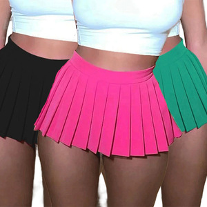 Peeqi Summer Fashion <strong>Girl</strong> Graphic Shirt + Pleated <strong>Mini</strong> <strong>Skirt</strong> + Cute Hair Bow 2024 Party Club <strong>Wear</strong> Casual 3 Piece Set Women Lady - Product Image 5