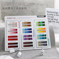 XUANFEIER 2026 Nouveau Kit de Gel UV LED de Luxe 96 Couleurs Haute Qualité Longue Durée Non Toxique Écologique Vente en Gros pour Salons