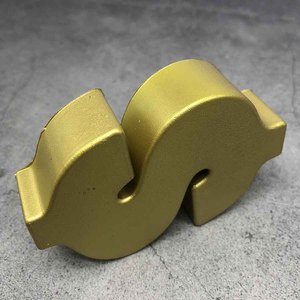 Bolas de juguete de espuma exprimibles en forma de signo de dólar de marca personalizada - Product Image 3
