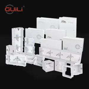 Hight Quality Fire Resistance 2 Way Junction Box Plastic Enclosures Lamp Switch Control Box