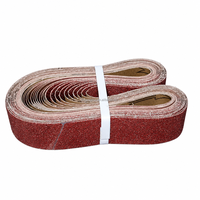 Bande abrasive en oxyde d'aluminium rouge de qualité supérieure 2100x50mm 2x82 pouces pour le polissage industriel du métal et du bois