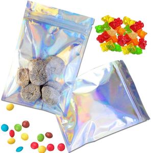 Factory Price Custom Printed Logo Transparent Laser Plastic Packaging Zipper Jewelry <b>Bag</b> - Product Image 2