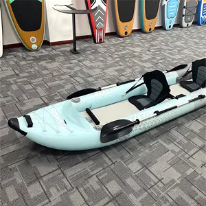 Factory new inflatable double kayak design complete is for sale inflatable kayak 2 person kayak inflatable