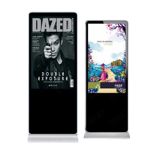 Kiosco publicitario inteligente de 58 pulgadas con pantalla táctil, señalización digital brillante y visualización de video para centros comerciales. - Product Image 1