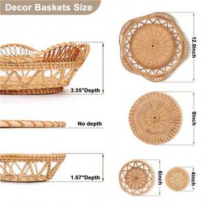 Maison de campagne décor choses étranges maison lune chambre articles <span class=keywords><strong>macramé</strong></span> mur miroir <span class=keywords><strong>suspendu</strong></span> <span class=keywords><strong>Pot</strong></span> Net Macane gland - Product Image 3