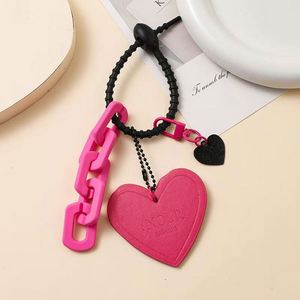 Fashional PU Leather with Pendant Heart Shape Wholesale <b>Keychain</b> Keyring with <b>Personal</b> Design - Product Image 2