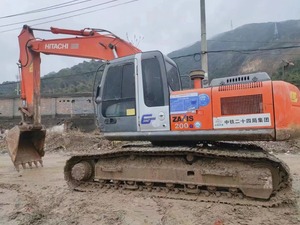 Excavadora Hitachi ZX200-3G Original Usada de 20 Toneladas con Motor Isuzu 6BG1 de Inyección Directa, Excavadora Hitachi Usada Barata - Product Image 1