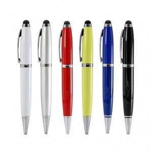 ปากกาลูกลื่นอเนกประสงค์พร้อมแฟลชไดรฟ์ 32GB 64GB 2.0 OTG USB และปากกาสไตลัส - Product Image 2