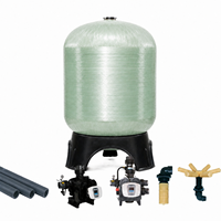 Réservoir FRP OEM pour purification d'eau domestique, étanche, résistant aux fuites, durable, pour eaux usées, 250L-10000L, osmose inverse