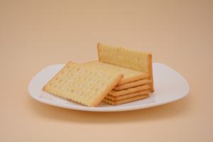 Venta caliente crema crujiente galletas de oblea sin azúcar superventas galletas de soda galleta patrón Rectangular nuevas galletas - Product Image 5