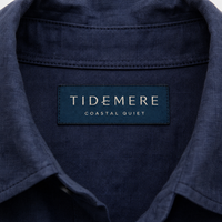 Étiquettes personnalisées pour vêtements de mode haut de gamme, étiquettes en tissu avec mise en page détaillée, marquage de marque pour produits de vente au détail