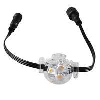 Luces LED de Píxeles RGBW UCS2904 de 30 mm para Parques Temáticos Navideños, Luces Puntuales Impermeables para Exteriores IP68