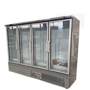 דלתות זכוכית תצוגה מקרר מסחרי משקאות מקרר - Product Image 1