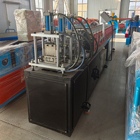 Machine automatique de formage à froid de profilés en acier en C, 3 tailles modifiables, système de découpe hydraulique PLC
