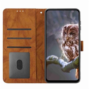 Ví kinh doanh PU trường hợp điện thoại cho Iphone 17 16 13 14 15 <span class=keywords><strong>Owl</strong></span> da di động phụ kiện cho iphone15 Pro - Product Image 3