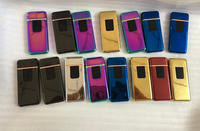 Briquet électronique à prix d'usine, fil chauffant double face, bonne qualité, bouton tactile USB, pour la cuisine, coffret cadeau, articles promotionnels