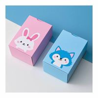 Boîte de papier portable personnalisée Macaron de vente chaude