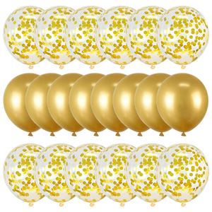 2026 or Rose Durable écologique découpé joyeux anniversaire fête bannière gland rideau Latex aluminium Film ballons saint valentin - Product Image 5