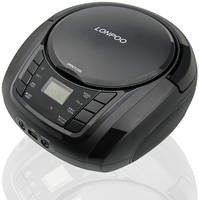 CD Boombox portabel harga pabrik dengan layar LCD Radio FM dan USB