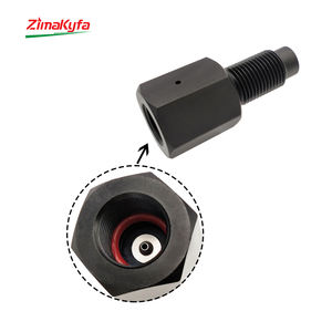 อะแดปเตอร์เกลียวเดียว M16x1.5 สำหรับ AirJavelin/Fusion 2 SIG SAUER MPX/MCX <span class=keywords><strong>Umarex</strong></span> 88-90g CO2 Saver Adapter อลูมิเนียมอัลลอย - Product Image 5