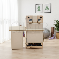 Machine de Pilates pliable en bois de chêne, équipement d'entraînement Pilates pour le renforcement du tronc, pour la maison, la salle de sport, le studio, fournisseur d'usine