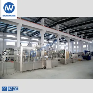 NAVAN High Performance Factory Price Auto Rotate Bottle Filling Machine for Water PET Plastic Bottle Filing Capping Machine