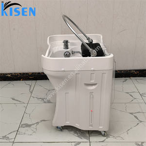 2025 nuevo tipo sin plomería cuenco <span class=keywords><strong>de</strong></span> champú acrílico portátil lavabo <span class=keywords><strong>de</strong></span> pelo cuenco <span class=keywords><strong>de</strong></span> champú con circulación <span class=keywords><strong>de</strong></span> cabeza <span class=keywords><strong>de</strong></span> cascada - Product Image 6