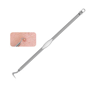 Pimple Popper <strong>Tool</strong> Blackhead Remover <strong>Tools</strong> Lancet Needle Kit Professional Facial <strong>Milia</strong> <strong>Removal</strong> Blackhead Extractor <strong>Tool</strong> - Product Image 4