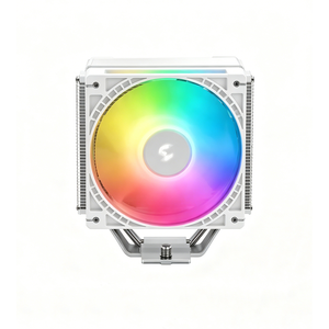 พัดลมระบายความร้อนซีพียู DeepCool AG400 ARGB WH สีขาว รองรับ TDP 220W สำหรับ LGA1700 1200 และ AM5 AM4 พร้อมพัดลม PWM ขนาด 120 มม. รุ่นอัปเกรดสำหรับเจเนอเรชั่นถัดไป - Product Image 1