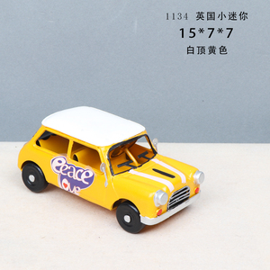 Mini <span class=keywords><strong>voiture</strong></span> en fer de qualité supérieure pour enfants, cadeau du Nouvel An, fabrication artisanale, vente en gros, Mini Cooper, <span class=keywords><strong>voiture</strong></span> de sport miniature, <span class=keywords><strong>Mr</strong></span> <span class=keywords><strong>Bean</strong></span> - Product Image 5